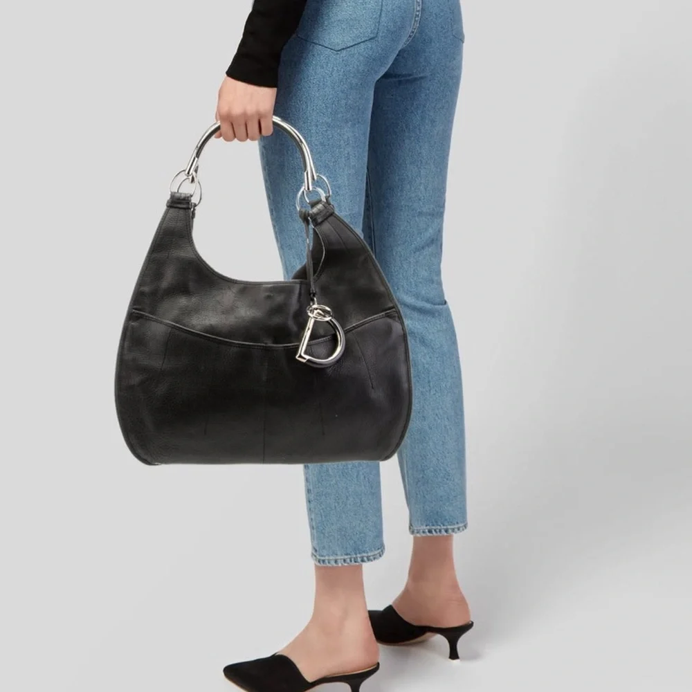 Christian Dior Leather 61 Hobo - Picture 4 of 12